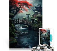 Puzzle da 1000 pezzi per adulti Arte paesaggistica giapponese Fatto di cartone per età pari o superiore a 14 anni Gioco intellettuale giocattolo offerte come regali per tutta la famiglia