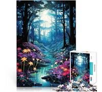 Puzzle da 1000 pezzi per adulti Arte psichedelica Antistress Vacanza in patria Uccidere il tempo con poster abbinato e foglio di quiz 70x100cm