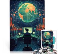 Puzzle da 1000 pezzi per adulti Arte su Internet Giocattoli educativi per l'apprendimento Giochi per famiglie Decorazione d'arte per la casa 75x50cm