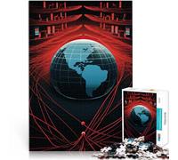 Puzzle da 1000 pezzi per adulti Arte su Internet Giocattolo educativo intellettuale decomprimente Migliorare l'amore tra le coppie 52x38cm