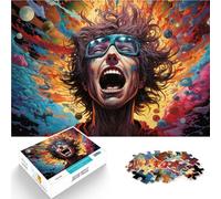 Puzzle da 1000 pezzi per adulti arte uomo decorazione per la casa splendidi regali di Natale per adolescenti dai 14 anni e oltre 50 x 70 cm