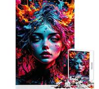 Puzzle da 1000 pezzi per adulti "As My Mind Explodes" - Gioco educativo per tutta la famiglia divertente decorativo da parete ideale per rafforzare l'amore tra le coppie (50x75cm)