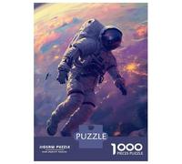 Puzzle Da 1000 Pezzi Per Adulti Astronaut Lost in Space Puzzle Per Adulti Gioco Rompicapo Difficile Compleanno E Natale 38x26cm/1000pcs