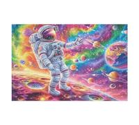 Puzzle Da 1000 Pezzi Per Adulti Astronaut Space Galaxy 1000 PCS 75x50cm Puzzle Professionale Per Appassionati Qualità Premium Incastro Perfetto Senza Sbavature