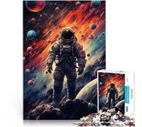 Puzzle da 1000 pezzi per adulti Astronauta che cammina sull'asteroide Gioco di famiglia per e Collezione di artisti, Belle arti 75x50cm