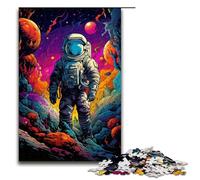 Puzzle da 1000 pezzi per adulti Astronauta che viaggia nello spazio gioco impegnativo un'opera d'arte adatta per ragazzi dai 14 anni in su 75x50 cm