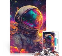 Puzzle da 1000 pezzi per adulti Astronauta nello spazio Giocattoli educativi per l'apprendimento Giochi per famiglie Un'opera d'arte 50x70cm