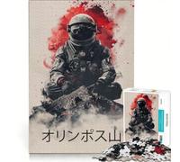 Puzzle da 1000 pezzi per adulti, astronauta sull'Olimpo, giochi per famiglie, taglio di precisione, collezione d'artista, belle arti 50x75cm