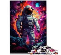 Puzzle da 1000 pezzi, per adulti, astronauti spaziali, per alleviare lo stress, vacanze a casa, passatempo per adolescenti dai 14 anni in su, 26 x 38 cm
