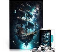 Puzzle da 1000 pezzi per adulti astronave Giocattoli che creano dipendenza e sfidano l'intelligenza del cervello per la decorazione della casa 75x50cm