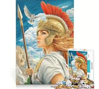 Puzzle da 1000 pezzi per adulti, Atena, Dea della Guerra, gioco rilassante, difficile e stimolante, compleanno e altre occasioni, 50x75cm
