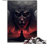 Puzzle da 1000 pezzi per adulti, attività di unione familiare, puzzle di arti oscure, feste e compleanni (dimensioni: 50x75cm)