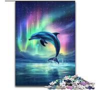 Puzzle da 1000 pezzi per adulti Aurora Dolphin JigsawPuzzle da 1000 pezzi per adulti Gioco di attività per famiglie per adolescenti, rompicapo impegnativo (dimensioni 50x75cm)