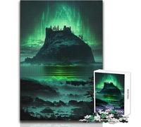 Puzzle da 1000 pezzi per adulti Aurora Island Calma e piacevole Tempo libero Giocattolo di precisione avanzato con fustellatura Dimensioni 38x52cm