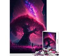 Puzzle da 1000 pezzi per adulti Aurora Tree Giocattoli antistress Regali di compleanno Giochi educativi Interazione genitore-figlio Dimensioni 50x75cm