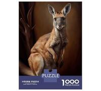Puzzle Da 1000 Pezzi Per Adulti Australian Kangaroo Puzzle Per Adulti Giochi Rilassanti Regali Per Donne Regali Unici Di Compleanno E Natale 52x38cm/1000pcs
