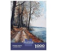 Puzzle Da 1000 Pezzi Per Adulti Autumn Trail Puzzle Gioco Rompicapo Regalo Per Donne Difficile E Stimolante 70x50cm/1000pcs