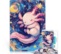 Puzzle da 1000 pezzi per adulti Axoloti carino che dorme Giocattoli per l'intrattenimento in famiglia Migliorare l'amore tra le coppie 50x70cm