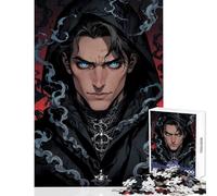 Puzzle da 1000 pezzi per adulti Azure Shadows︰ The Frost Necromancer Giocattoli antistress Regalo di compleanno Gioco rompicapo Migliora l'amore tra coppie Dimensioni 38x52cm