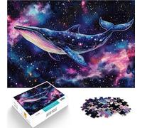Puzzle da 1000 pezzi per adulti Balena Cosmica Antistress Vacanza in patria Uccidere il tempo è ideale come regalo per tutta la famiglia 52x38cm