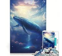 Puzzle da 1000 pezzi per adulti Balena del Vuoto - Gioco rilassante per allenare mente e mani compleanno e Natale 50x75cm