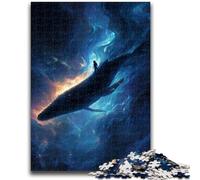 Puzzle da 1000 pezzi per adulti Balena magica, per età 14 e oltre Ogni pezzo è unico - Gioco divertente e stimolante per tutta la famiglia Ottimo regalo 26X38CM