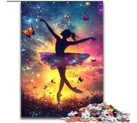 Puzzle da 1000 pezzi per adulti, ballerino di danza classica, puzzle da 1000 pezzi, regalo di Natale per adolescenti, riduzione dello stress, fantastico per la famiglia, 50x75cm