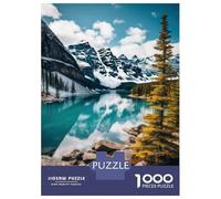 Puzzle Da 1000 Pezzi Per Adulti Banff National Park Scenery Puzzle Per Adolescenti Giochi Rilassanti Regali Per Donne Regali Per Amici E Familiari 52x38cm/1000pcs