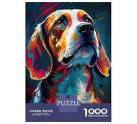 Puzzle Da 1000 Pezzi Per Adulti Beagle Style 4 Puzzle Per Adulti Giochi Rilassanti Regali Per Donne Regali Unici Di Compleanno E Natale 52x38cm/1000pcs