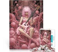 Puzzle da 1000 pezzi per adulti Beatitudine del rumore rosa Giocattoli di gioco impegnativi Adatto per la decorazione del desktop 75x50cm