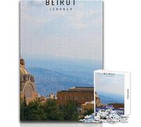 Puzzle da 1000 pezzi per adulti Beirut Rompicapo Giochi per famiglie Apprendimento Educativo Regalo di compleanno Dimensioni 38x52cm