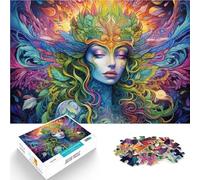 Puzzle da 1000 pezzi per adulti Bella dea fantastica decorazione per la casa Un'opera d'arte per adolescenti dai 14 anni e oltre 26 x 38 cm