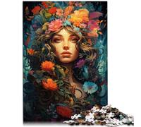 Puzzle da 1000 pezzi per adulti bella donna impegnativa gioco puzzle che sono impegnativi per completare ma divertente e divertente sono 50x75cm