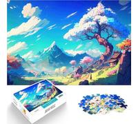 Puzzle da 1000 pezzi per adulti Bella natura Aiuta il cervello ad allenare i giocattoli che creano dipendenza per coltivare la pazienza Regalo divertente 50x70cm