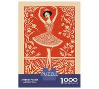 Puzzle Da 1000 Pezzi Per Adulti Belles Ballerines Vintage Ballet Art Puzzle Per Adolescenti Gioco Per Famiglie Migliora La Memoria Difficile E Stimolante 38x26cm/1000pcs