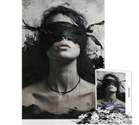 Puzzle da 1000 pezzi per adulti bellezza cieca decorazione per la casa giocattoli regalo divertente giochi educativi per compleanno Natale dimensioni 38x26cm