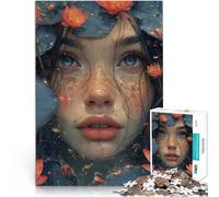 Puzzle da 1000 pezzi per adulti Bellezza floreale Difficile da completare ma divertente e umoristico perché è ideale come regalo per tutta la famiglia 52x38cm