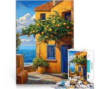 Puzzle da 1000 pezzi per adulti Bellissima pittura per la casa Per il divertimento in famiglia Migliorare l'amore tra le coppie 52x38cm