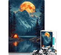 Puzzle da 1000 pezzi per adulti, bellissime dune del deserto al crepuscolo, 1000 pezzi per adulti, allena il tuo cervello e le tue mani, regalo di compleanno, regali 50x75cm