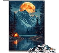 Puzzle da 1000 pezzi per adulti: bellissime dune del deserto al crepuscolo. Puzzle da 1000 pezzi per adulti, un regalo perfetto per il divertimento in famiglia (dimensioni 26x38cm).