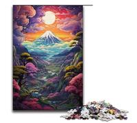 Puzzle da 1000 pezzi per adulti bellissimi e colorati paesaggi giapponesi gioco pratico decorazioni e regali unici per la casa 1000 pezzi (38x26 cm)