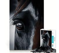 Puzzle da 1000 pezzi per adulti,bellissimo cavallo,giunture precise,divertente,gioco intelligente,regalo,momento di pace,decorazione per compleanno,regalo (50x75cm)