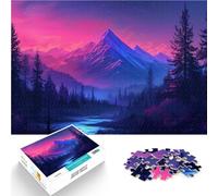 Puzzle da 1000 pezzi per adulti Bellissimo paesaggio naturale Giocattolo educativo per l'apprendimento Collezione di artisti, Belle arti 38x26cm