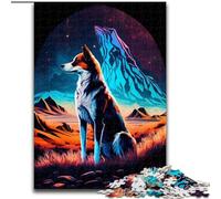 Puzzle da 1000 pezzi per adulti Bellissimo puzzle impossibile raffigurante il cane randagio, dimensioni 38x26cm Ideale per il divertimento in famiglia, il relax e come regalo per le feste