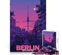 Puzzle da 1000 pezzi per adulti "Berlino, città estetica" - Allenamento della concentrazione, relax, bordi sottili, regalo di Natale unico (38x52cm)