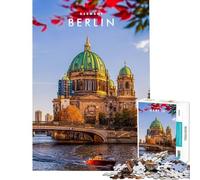 Puzzle da 1000 pezzi per adulti Berlino Germania sfida per l'intelligenza giocattolo avvincente giochi per famiglie decorazione per la casa ottimo regalo (dimensioni 50x75cm)