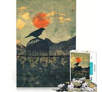 Puzzle da 1000 pezzi per adulti "Beyond The Cage", gioco pratico, antistress, ideale come regalo per tutta la famiglia 50x75cm