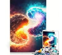 Puzzle da 1000 pezzi per adulti Big Bang, gioco rompicapo, assemblaggio di modelli, per rafforzare l'amore tra le coppie 38x26cm