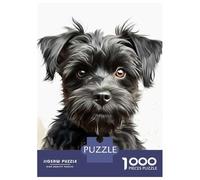 Puzzle Da 1000 Pezzi Per Adulti Black Yorkshire Terrier Puzzle Per Adulti Giochi Rilassanti Ma Divertenti E Umoristici Ottimo Regalo Per I Giocatori 38x26cm/1000pcs