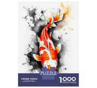 Puzzle Da 1000 Pezzi Per Adulti Blazing Koi Puzzle Per Adulti Gioco Per Famiglie Analisi E Logica Difficoltà E Sfida 52x38cm/1000pcs